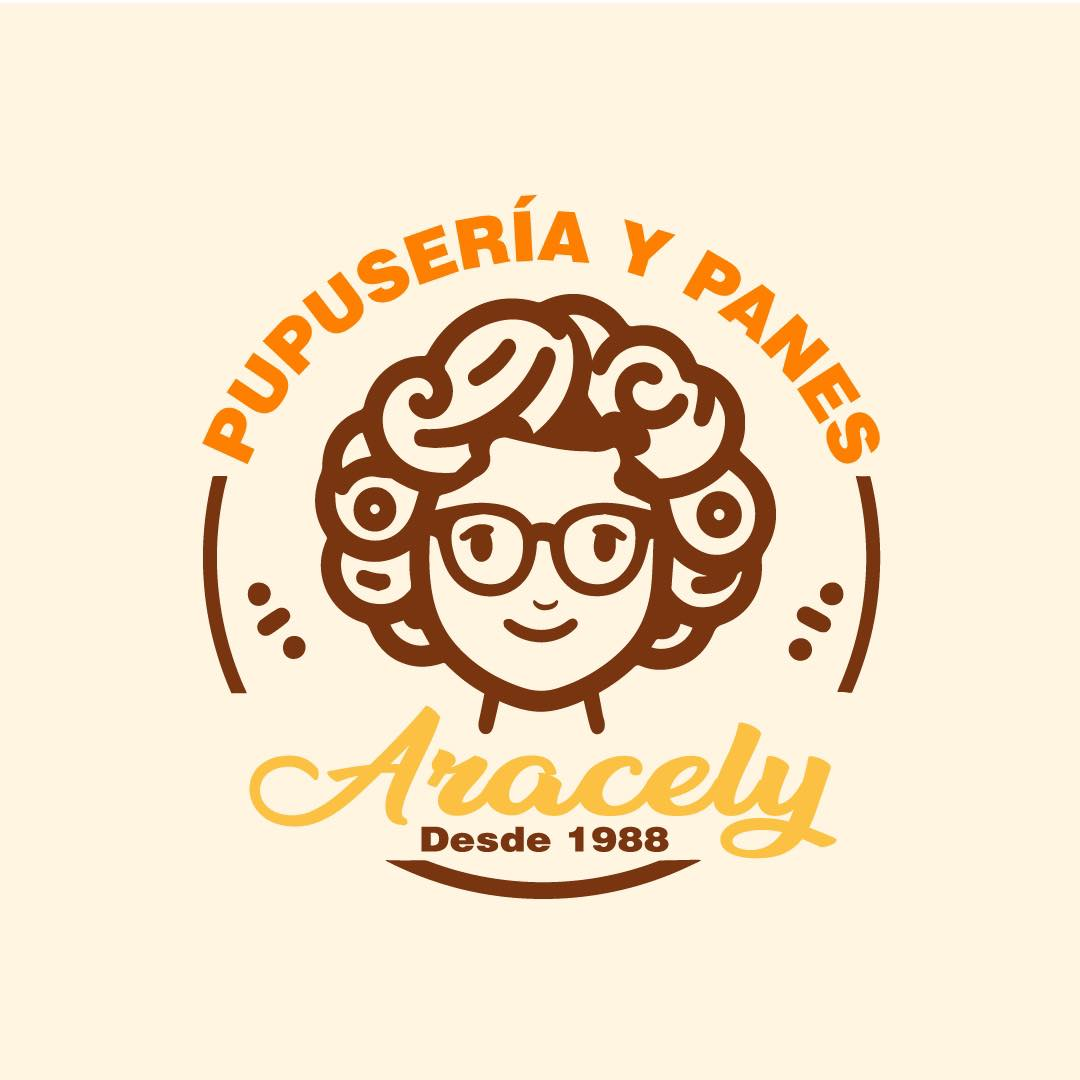 Logo de Pupusería y Panes Aracely