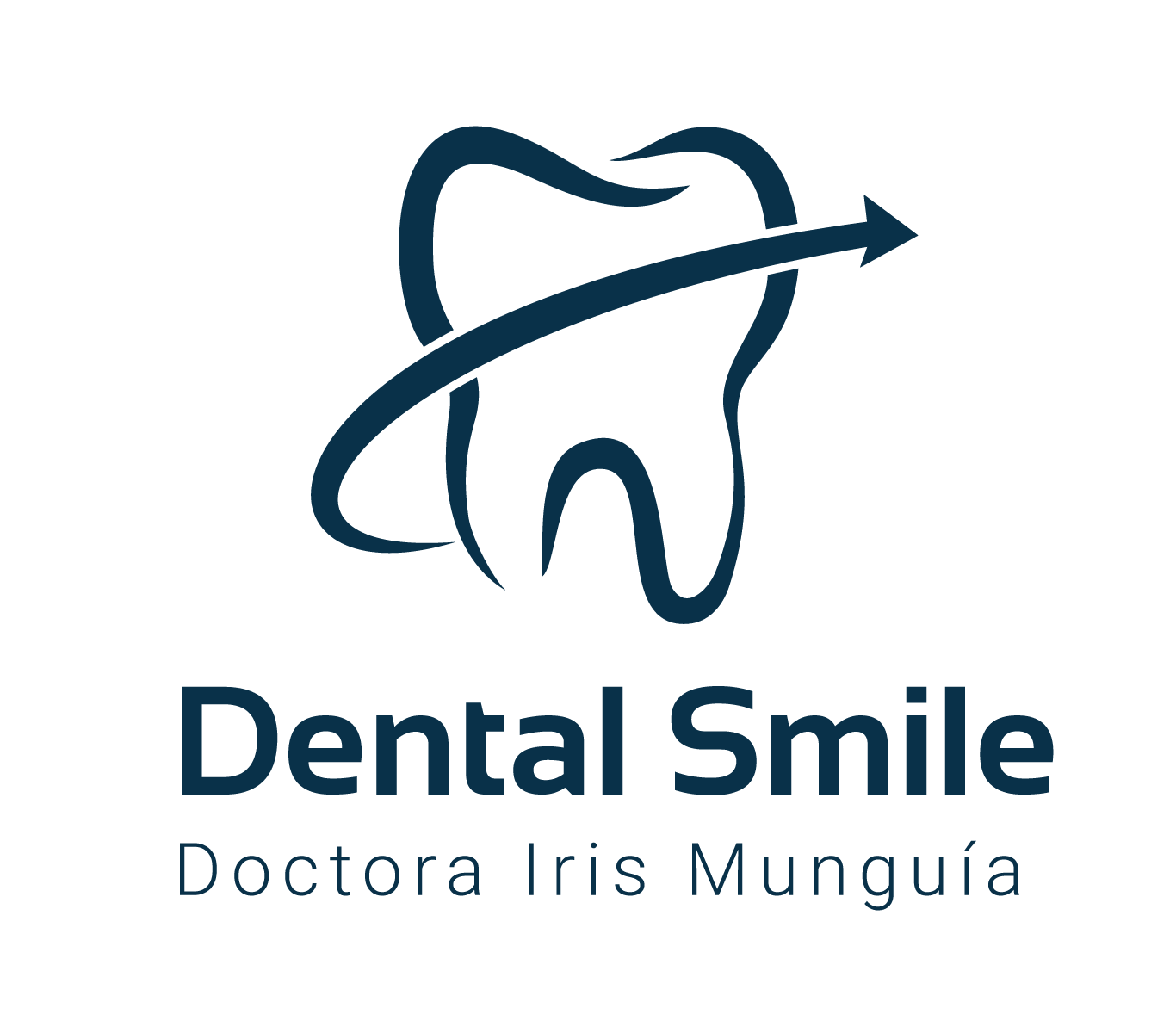 Logo de Dental Smile / Dra. Iris Munguía